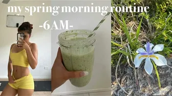 my 6am morning routine ♥ // spring edition #1