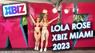 Lola Rose XBIZ Miami 2023 Vlog