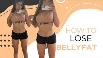 HOW TO LOSE BELLY FAT| 30 day challenge