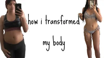 how i transformed my body *MY FITNESS JOURNEY* | mia paris