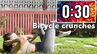 ab workout w/ timer (no equipment) #2