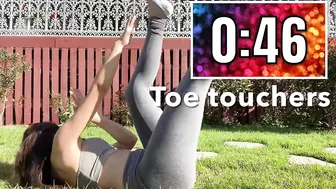 ab workout w/ timer (no equipment) #4