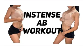 ADVANCED AB WORKOUT (INTENSE) *no equipment*