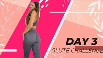 GLUTE WORKOUT | Day 3 of 1 Week Glute Challenge #1