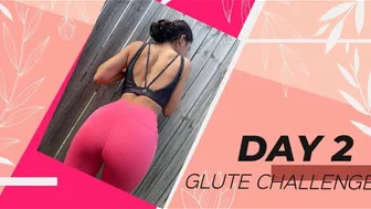 GLUTE WORKOUT CHALLENGE | Day 2 #1