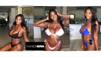 Fashion Nova Black Friday Swimsuit Haul Part 1 of 4 #1