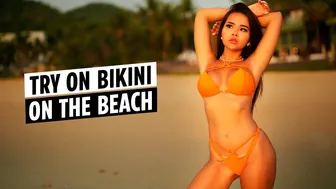 Try On Bikini On Beauty Beach | Ping