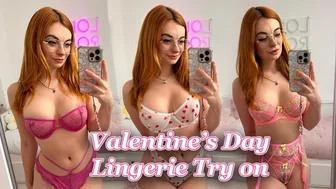 Valentine's Day Lingerie Try on haul