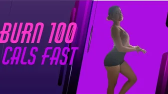 BURN 100 CALORIES IN 10 MIN *EASY WORKOUT AT HOME*