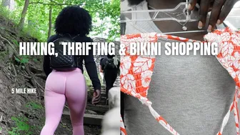 BIKINI SHOPPING & HIKING #1