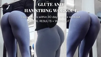 I SAW RESULTS WITHIN 30 DAYS OF THIS WORKOUT: the BEST glute/hamstring workout!