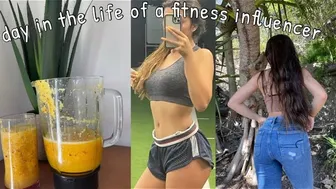 day in the life of a fitness influencer