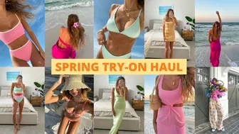 HUGE spring unboxing + try-on haul