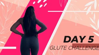 GLUTE WORKOUT| ONE WEEK GLUTE CHALLENGE *12 MIN* (DAY 5) #1