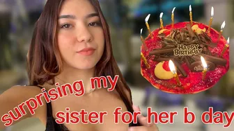 my sisters birthday ♥ | planning + surprise