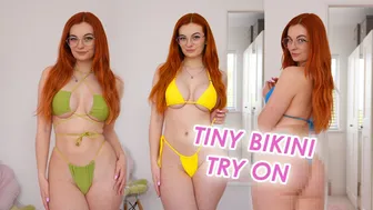 TINY Bikini Try on #1