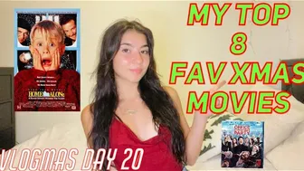 VLOGMAS DAY 20: MY TOP 8 FAV CHRISTMAS MOVIES #1