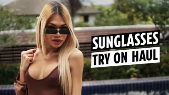 SUNGLASSES Try On Haul | Pony Buny