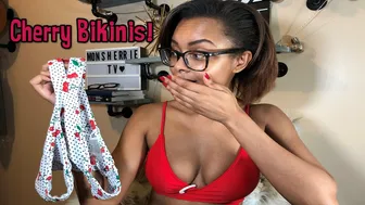 Dossier Fragrance Review & Cherry Bikini Swimsuits SHEIN Try-On Haul