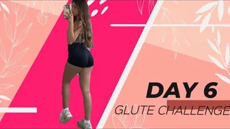 GLUTE WORKOUT *10 MIN* | 1 WEEK GLUTE CHALLENGE (DAY 6)