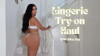 Mesh Lingerie Try-On Haul with Riley Ray