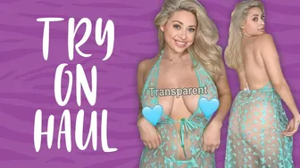 4K Transparent Lingerie Showcase | Sexy Sheer Outfits & Fashion Breakdown #1