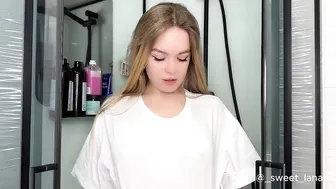 No Bra Transparent Dry Vs Wet #2