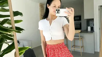 4k transparent Vlog without Bra color combination #2