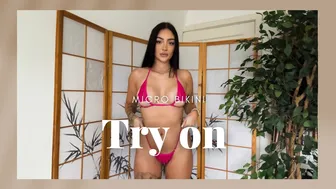 Micro Bikini Try On Haul | OF Edition