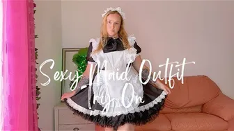 Sexy Anime Kawaii Maid Outfit from Shein Try On Haul #1