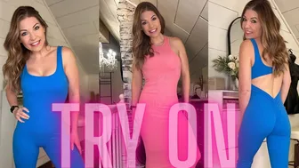 Fashion Try-On Haul Pretty in Pink Dress & Bold Blue Romper!