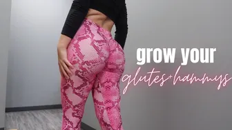 BUILD YOUR GLUTES & HAMMYS + thicc shake recipe