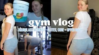 GYM VLOG | breakfast, programming tips, hourglass workout