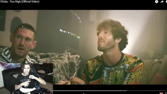 REACTING TO LIL DICKY TOO HIGH || WHILE LIT ♥️♥️ #2