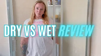 White T-Shirt: Dry vs. Wet #1