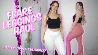 Trying the NEW Flare Leggings so You Don't Have To! Halara worth or not? #1