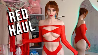 Redhead In RED?! | Haul & Try On #1