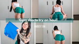 Gym shorts try on haul!