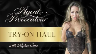 Lingerie Try On Haul *Agent Provocateur*