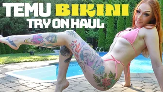 Temu Bikini Try On Haul ! Summer 2024